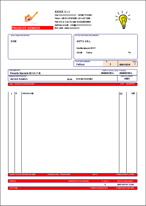 Softa Software D.D.T Documenti Trasporto vendite / acquisti